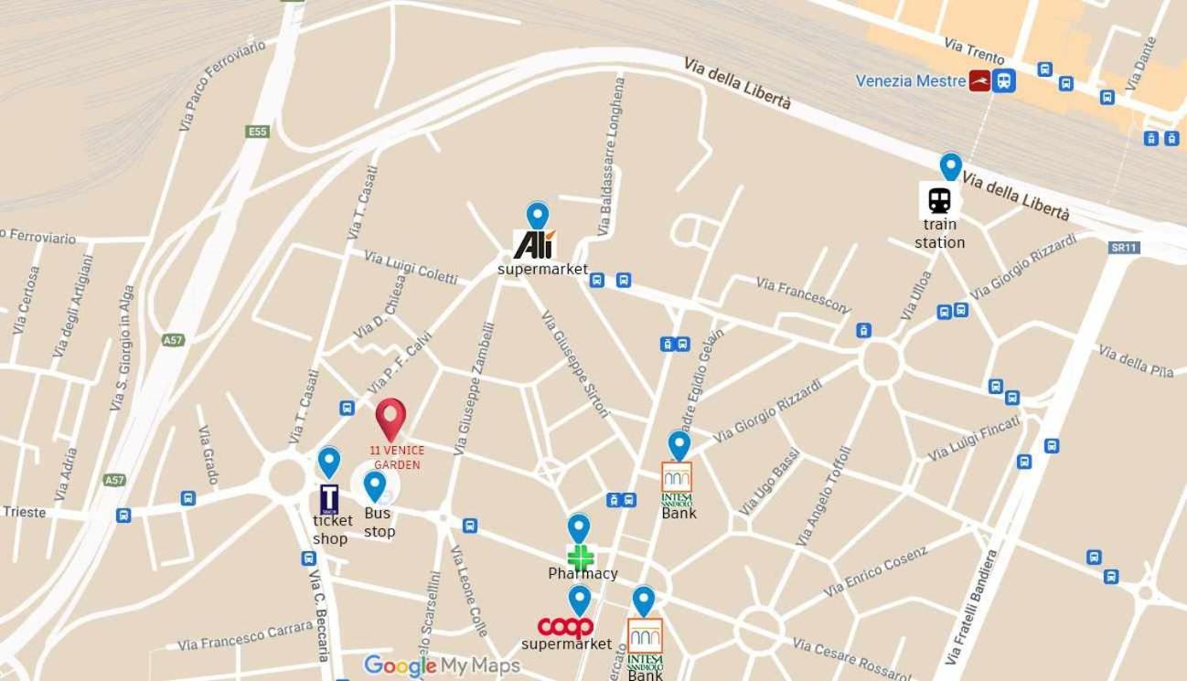 11 Venice Garden Private Garden Parking Free Apartamento Marghera Exterior foto